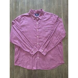 Vineyard Vines Shirt Adult XL Tucker Plaid Button Down Slim Fit Mens LOT of 2